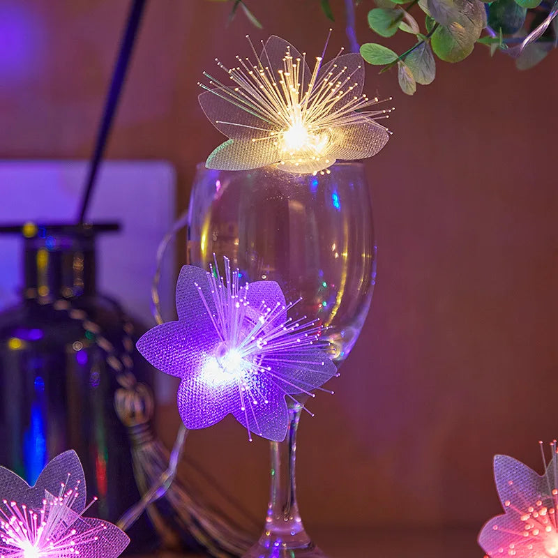Fiber Optic Flowers