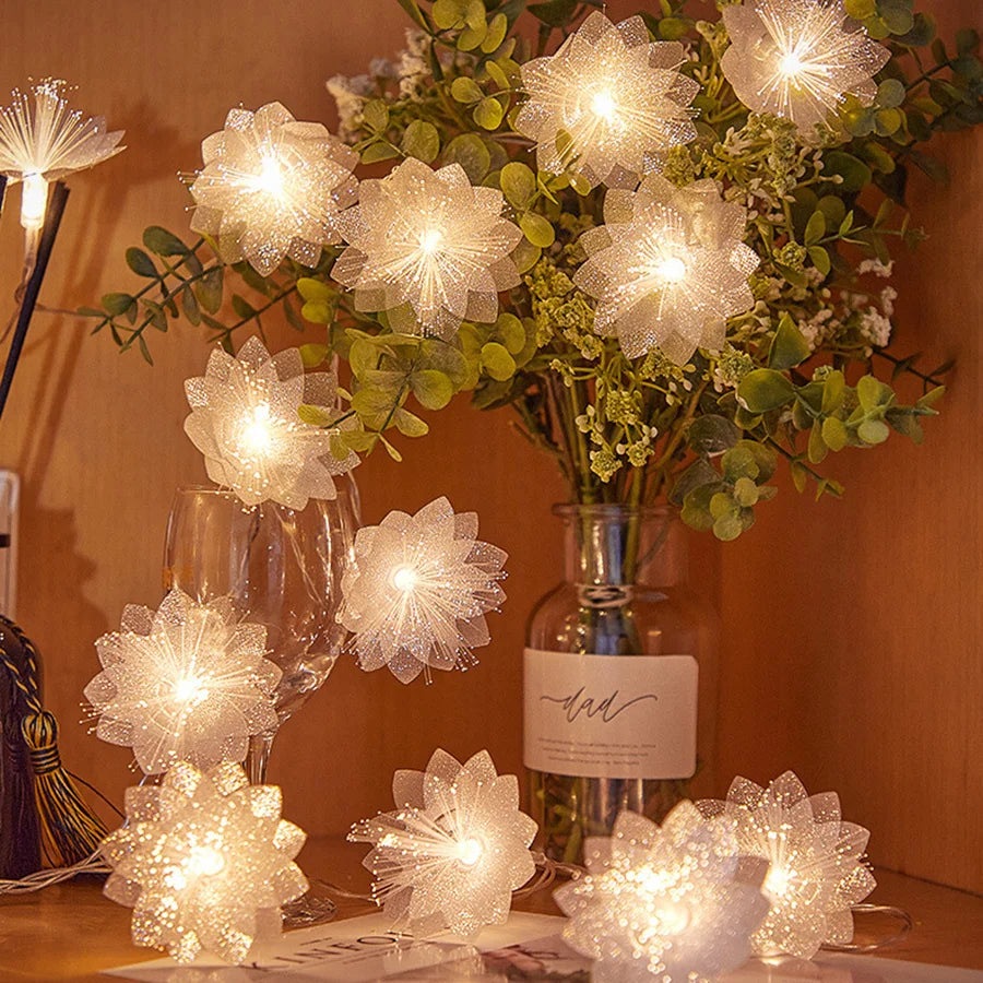 Fiber Optic Flowers