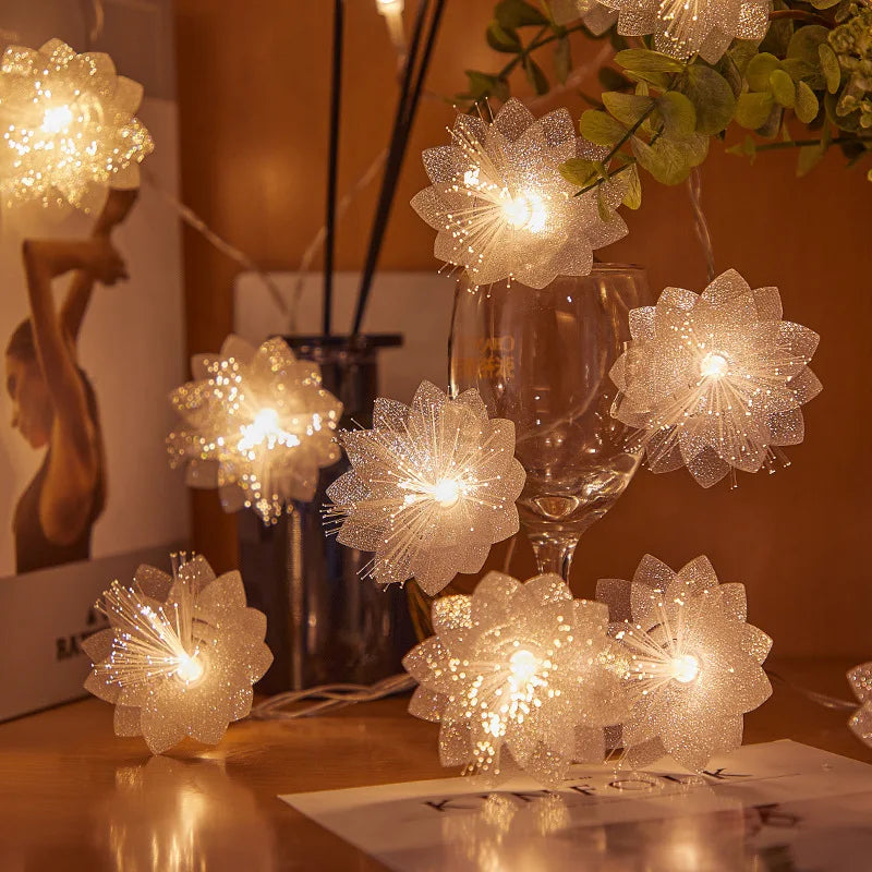 Fiber Optic Flowers