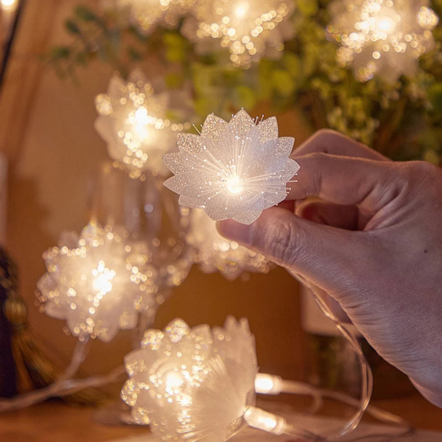 Fiber Optic Flowers