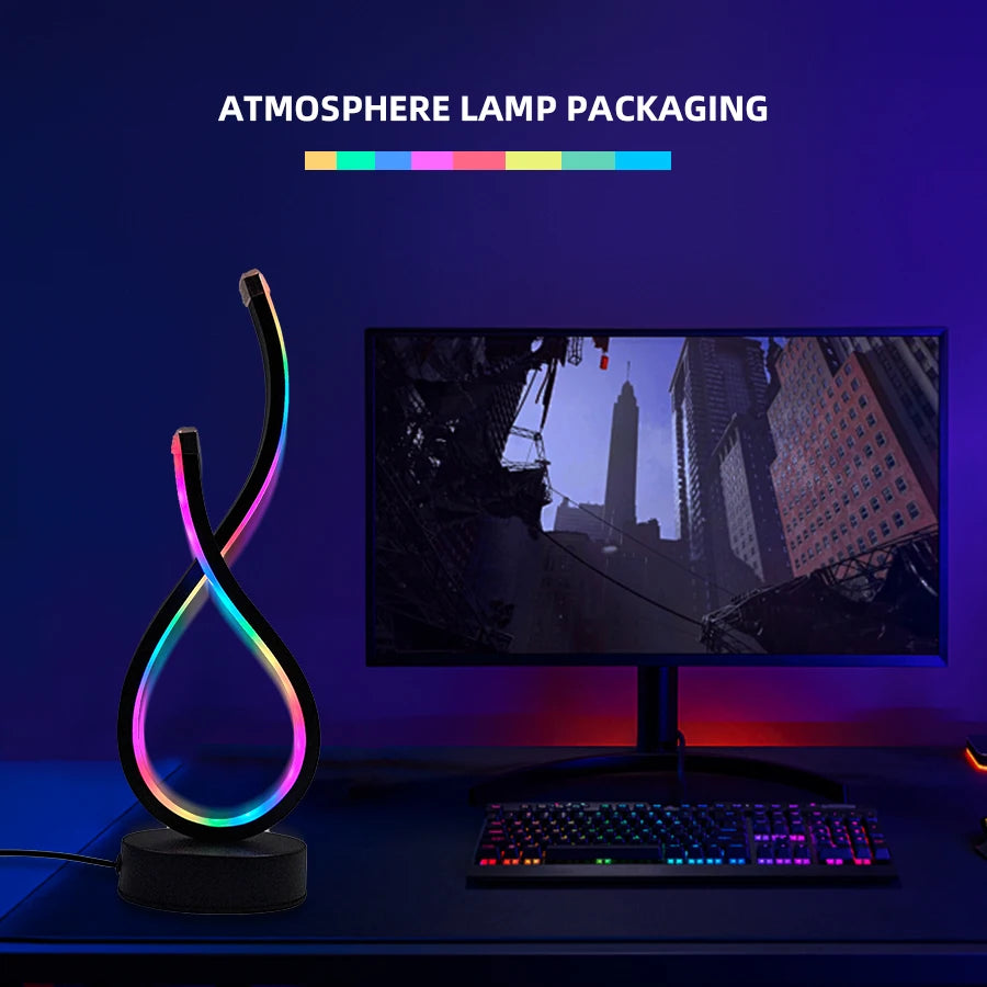 Bold RGB Infinity Desk Light