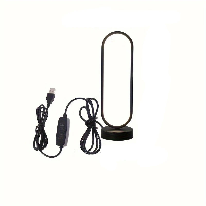 Oval Ring LED Table Lamp