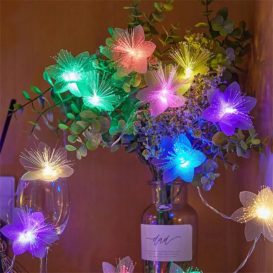 Fiber Optic Flowers