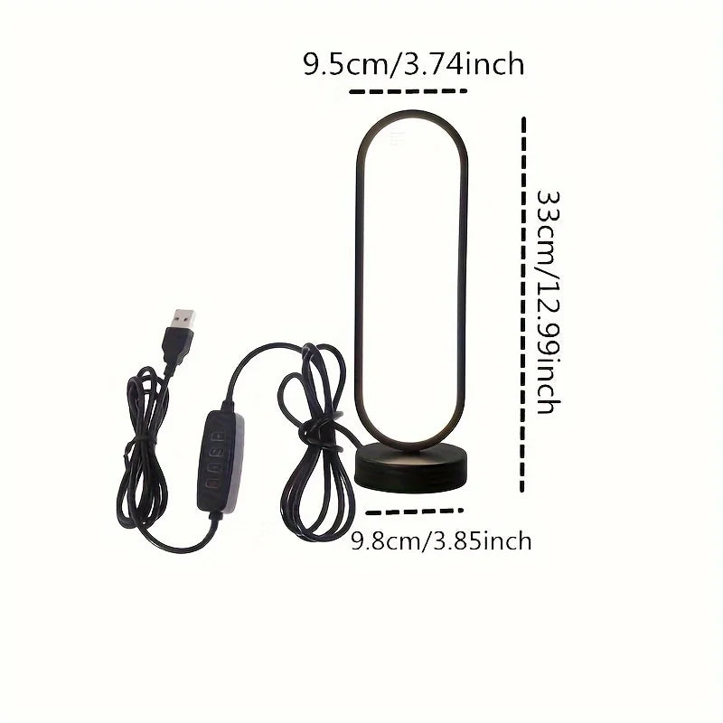Oval Ring LED Table Lamp