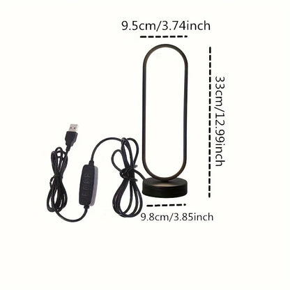Oval Ring LED Table Lamp