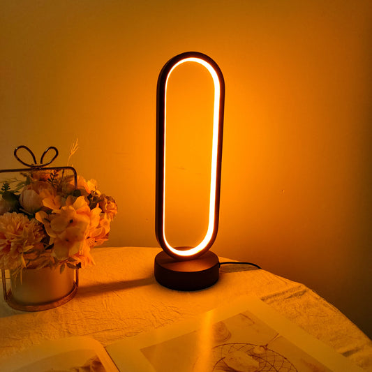 Oval Ring LED Table Lamp