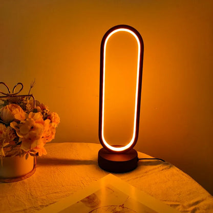 Oval Ring LED Table Lamp