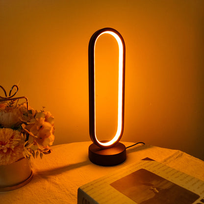 Oval Ring LED Table Lamp